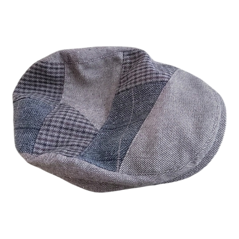 London Fog  Wool herringbone duckbill Cap